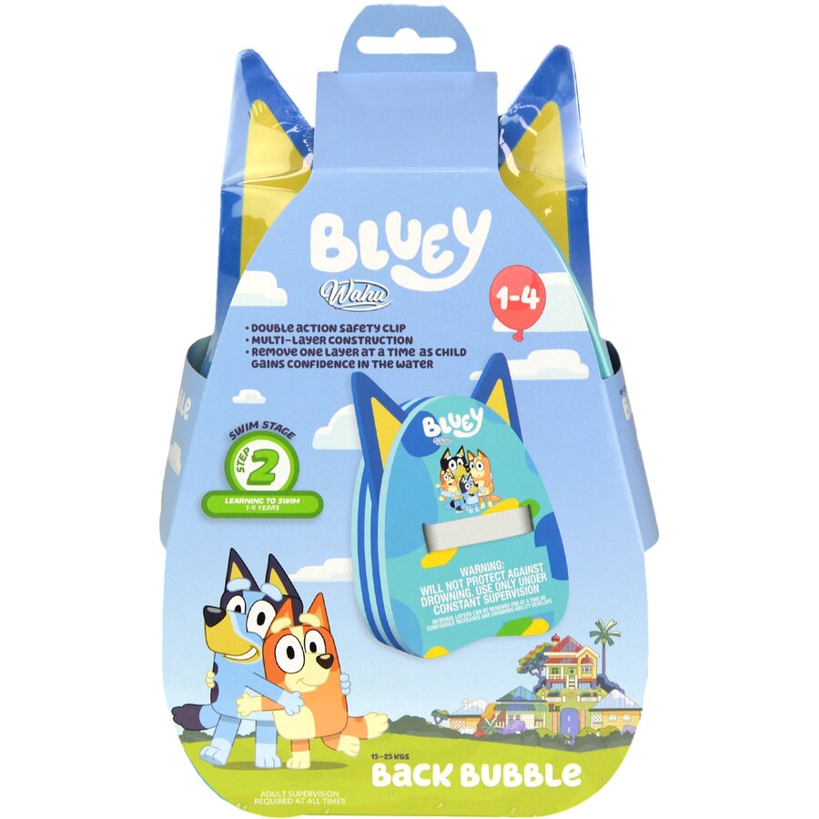 WAHU BLUEY BACK BUBBLE - Toyworld Frankston