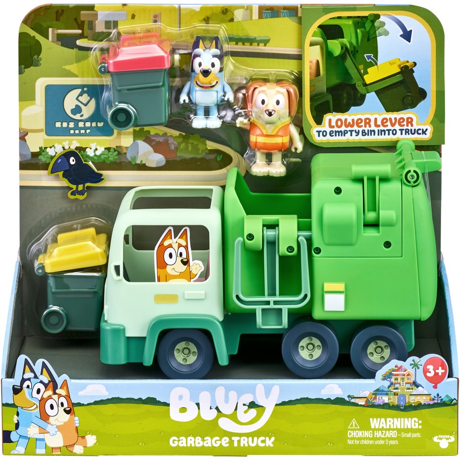 BLUEY S6 GARBAGE TRUCK - Toyworld Frankston