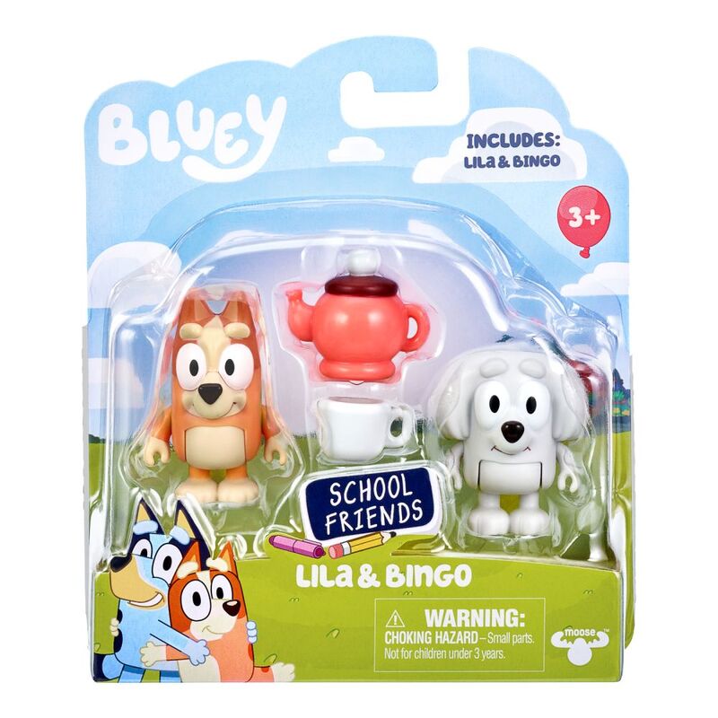 BLUEY S7 2PK - LILA AND BINGO - Toyworld Frankston