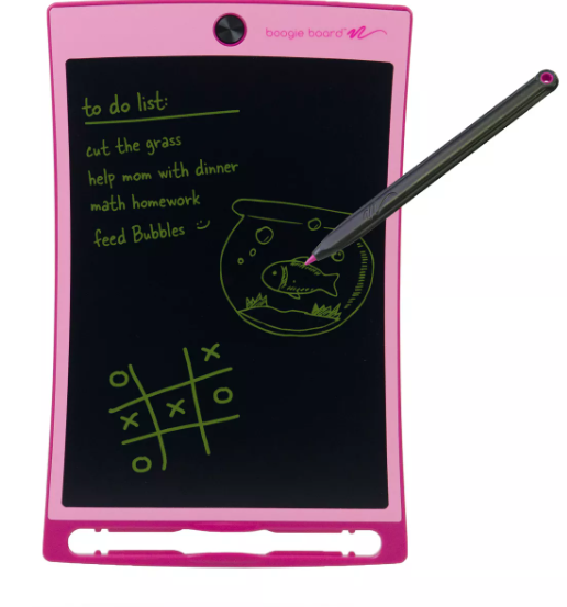 BOOGIE BOARD JOT 8.5 LCD EWRITER PINK - Toyworld Frankston
