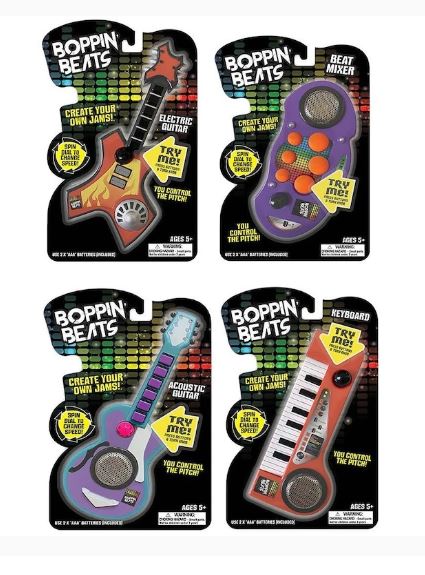 BOPPING BEATS ASSORTED - Toyworld Frankston