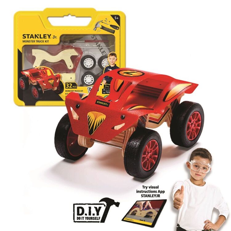 STANLEY JR DIY M MONSTERTRUCK KIT - Toyworld Frankston
