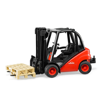 BRUDER LINDE FORK LIFT H30D WITH 2 PALLETS - Toyworld Frankston
