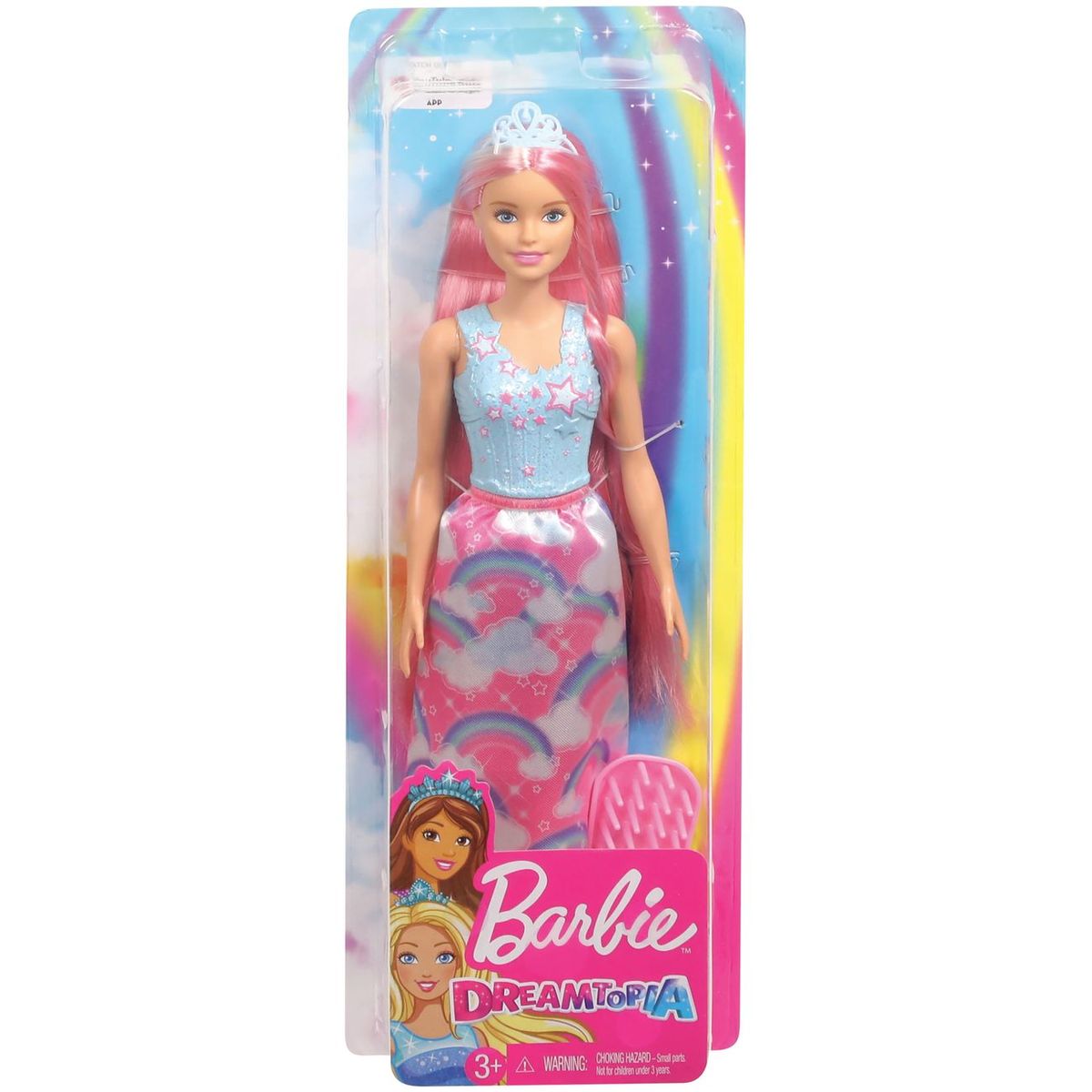BARBIE HAIR PLAY DOLL - PINK HAIR - Toyworld Frankston