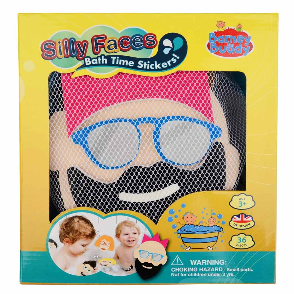 BATH TIME STICKERS SILLY FACES