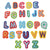 BUDDY & BARNY BATH TIME STICKERS - ALPHABET - Toyworld Frankston