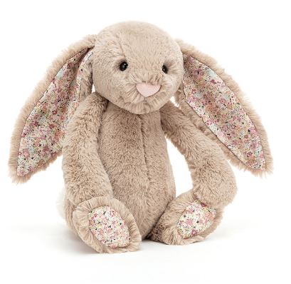 JELLYCAT BLOSSOM BASHFUL BEA BEIGE BUNNY MEDIUM - Toyworld Frankston