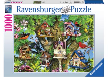 RAVENSBURGER BIRD VILLAGE 1000PC PUZZLE | RAVENSBURGER | Toyworld Frankston