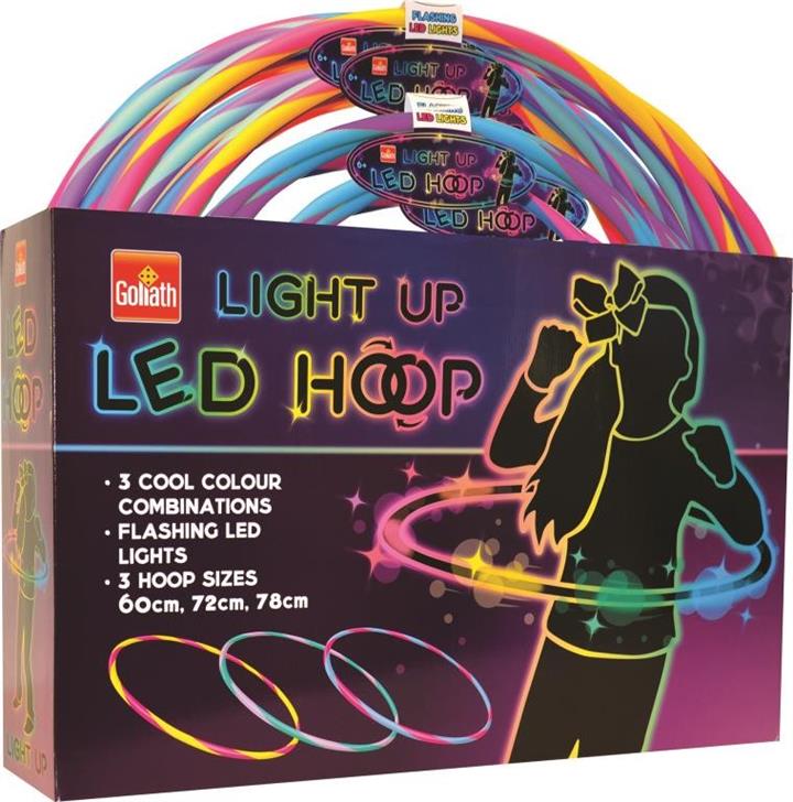 BRITZ N PIECES LIGHT UP HOOPS ASSORTED - Toyworld Frankston