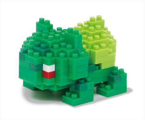 NANOBLOCK POKEMON - BULBASAUR - Toyworld Frankston