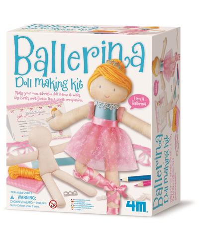 4M BALLERINA DOLL MAKING KIT - Toyworld Frankston