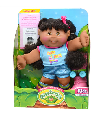 CABBAGE PATCH KIDS 14IN ASST - VALENTINA CLARA ROLLER SKATER - Toyworld Frankston