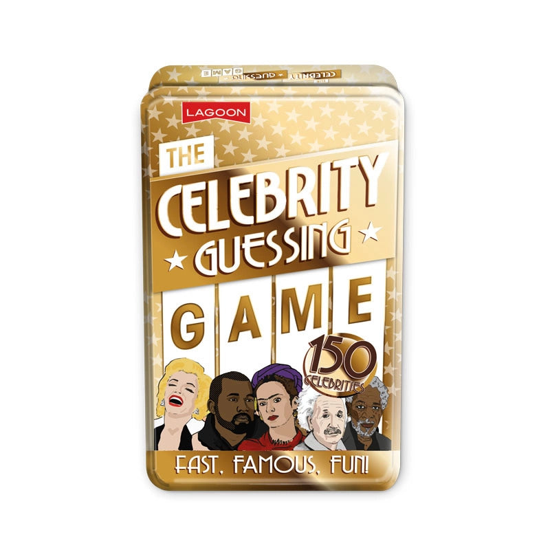 CELEBRITY GUESSING GAME TIN - Toyworld Frankston