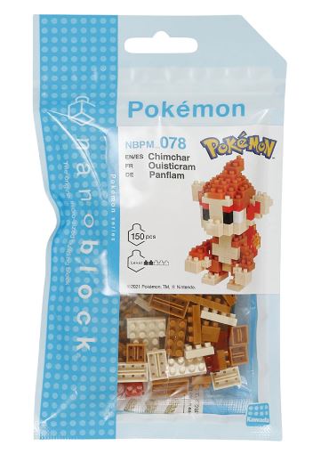 NANOBLOCK POKEMON - CHIMCHAR - Toyworld Frankston