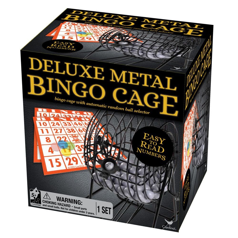 CARDINAL METAL BINGO CAGE | CARDINAL GAMES | Toyworld Frankston