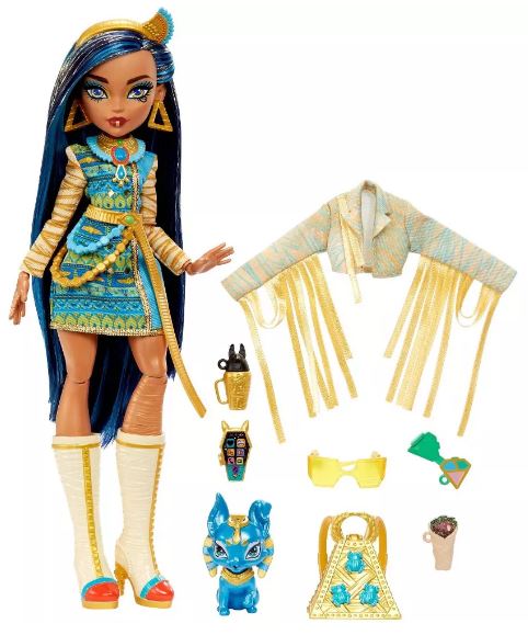 MONSTER HIGH DOLL CLEO DE NILE - Toyworld Frankston