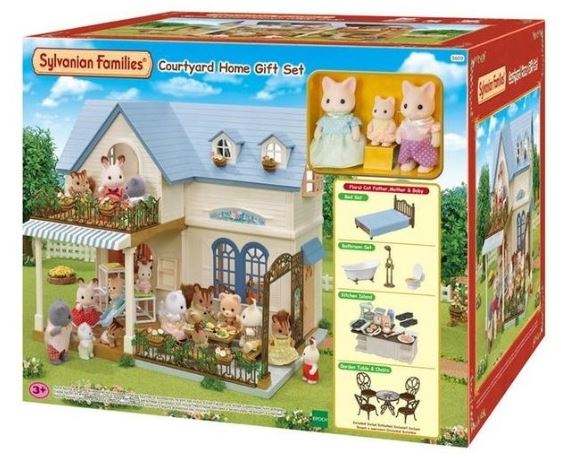 SYLVANIAN FAMILIES COURTYARD HOME GIFT SET