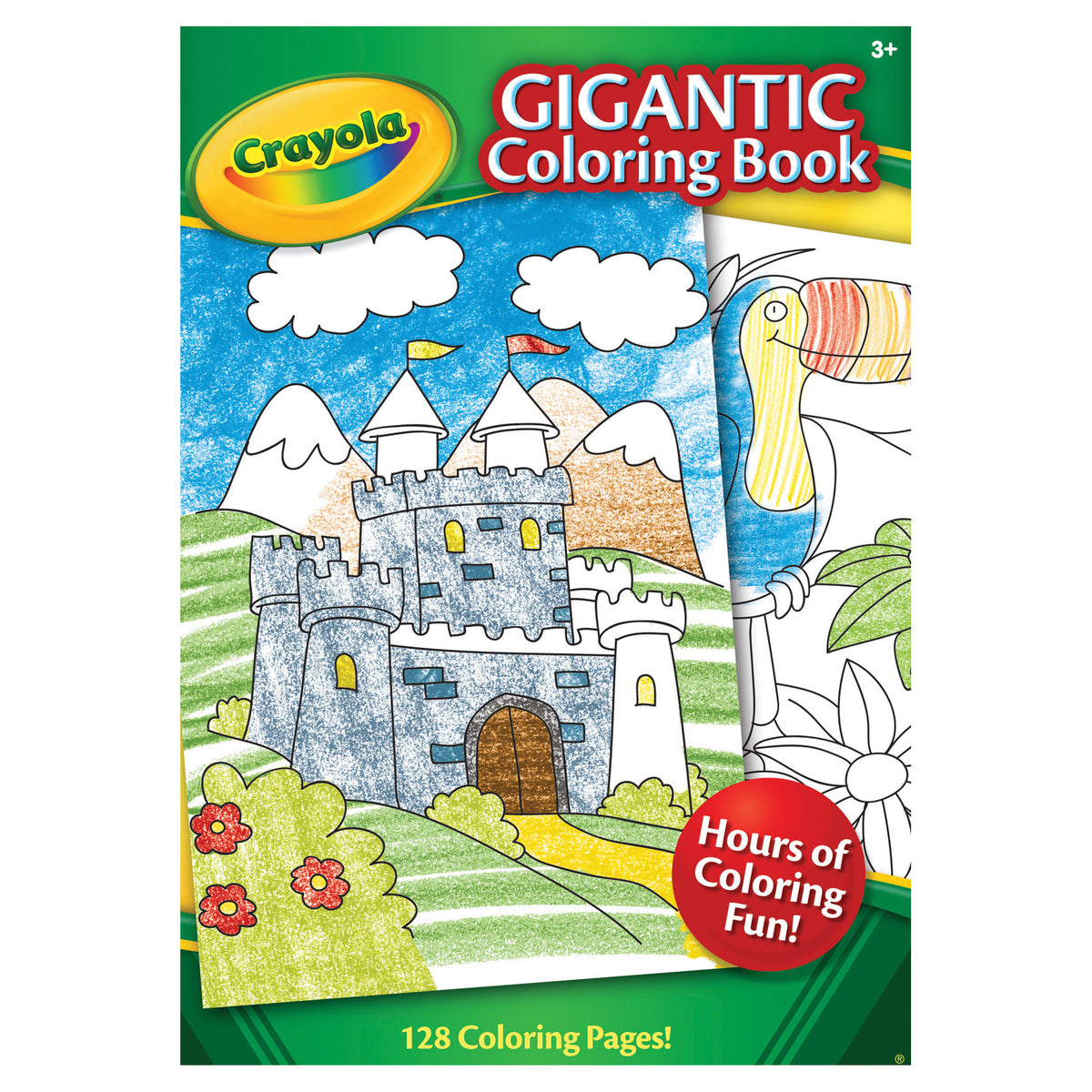 GIGANTIC COLORING BOOK 128PG | CRAYOLA | Toyworld Frankston