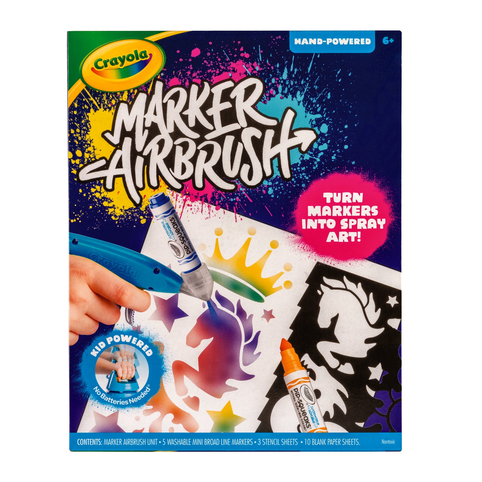 CRAYOLA MARKER AIRBRUSH - Toyworld Frankston