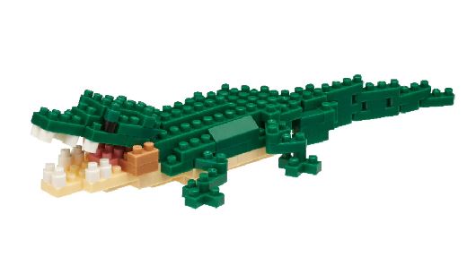 NANOBLOCK - CROCODILE 319 - Toyworld Frankston