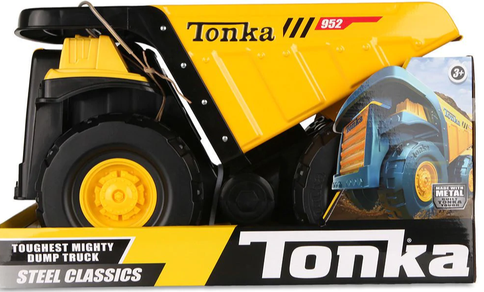 TONKA STEEL TOUGHEST MIGHTY DUMP - Toyworld Frankston