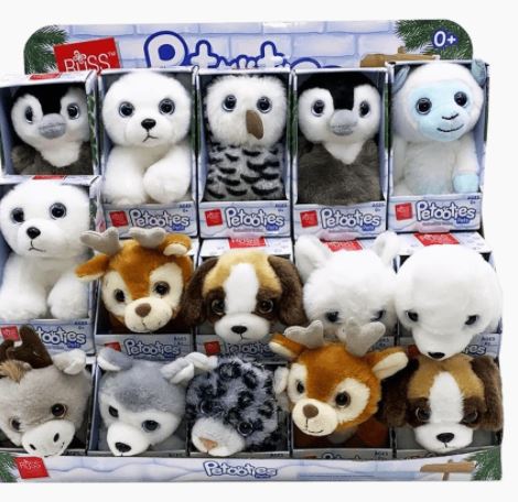RUSS PETOOTIES 4" WINTER MINI PLUSH - Toyworld Frankston