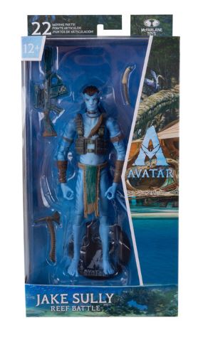 AVATAR THE WAY OF WATER 7IN REEF BATTLE JAKE SULLY - Toyworld Frankston