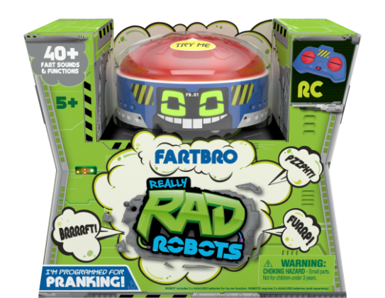 REALLY RAD ROBOTS FART BRO - Toyworld Frankston
