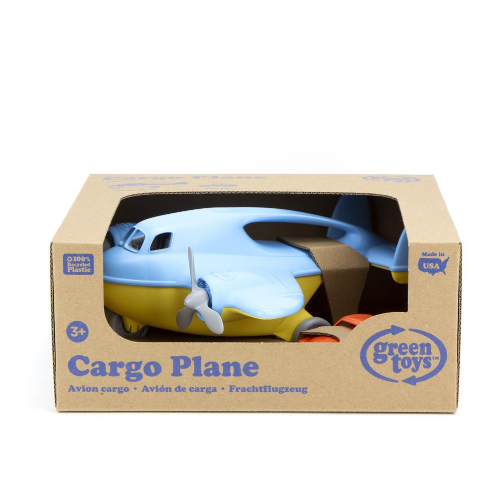 GREEN TOYSCARGO PLANE WITH MINI CAR