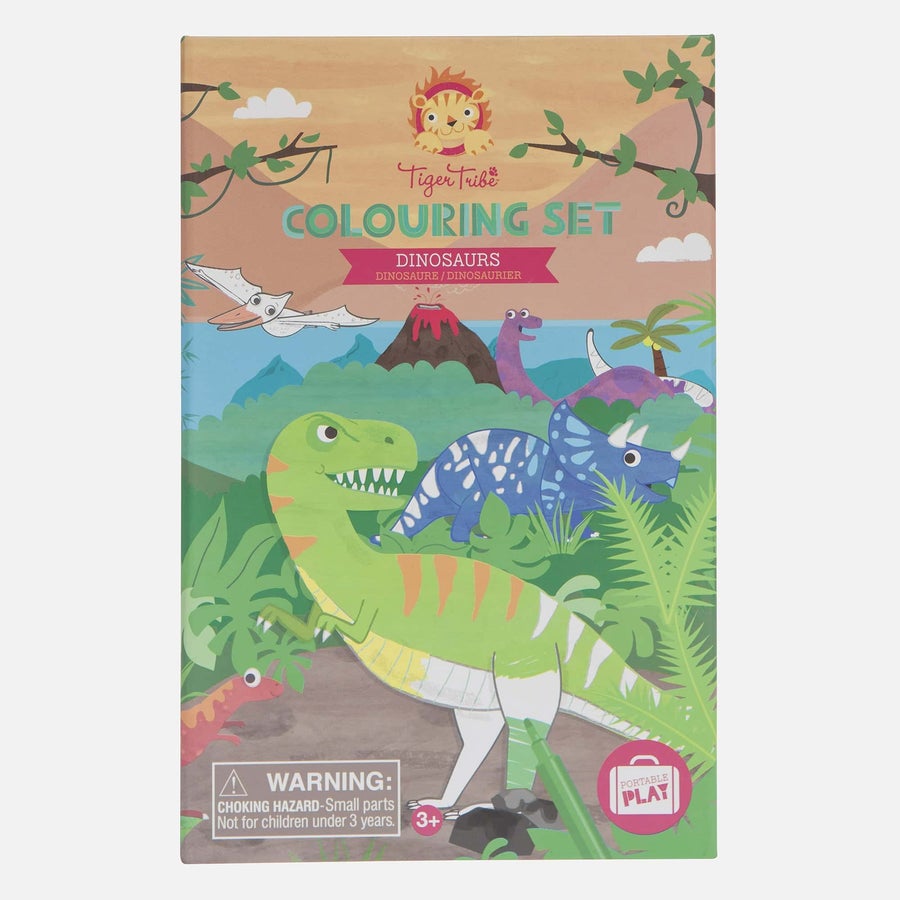 TIGER TRIBE- COLOURFUL SET - DINOSAURS - Toyworld Frankston