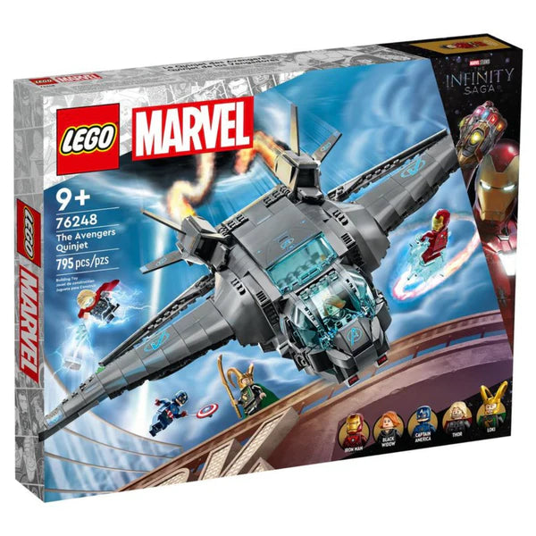 LEGO 76248 MARVEL THE AVENGERS QUINJET - Toyworld Frankston