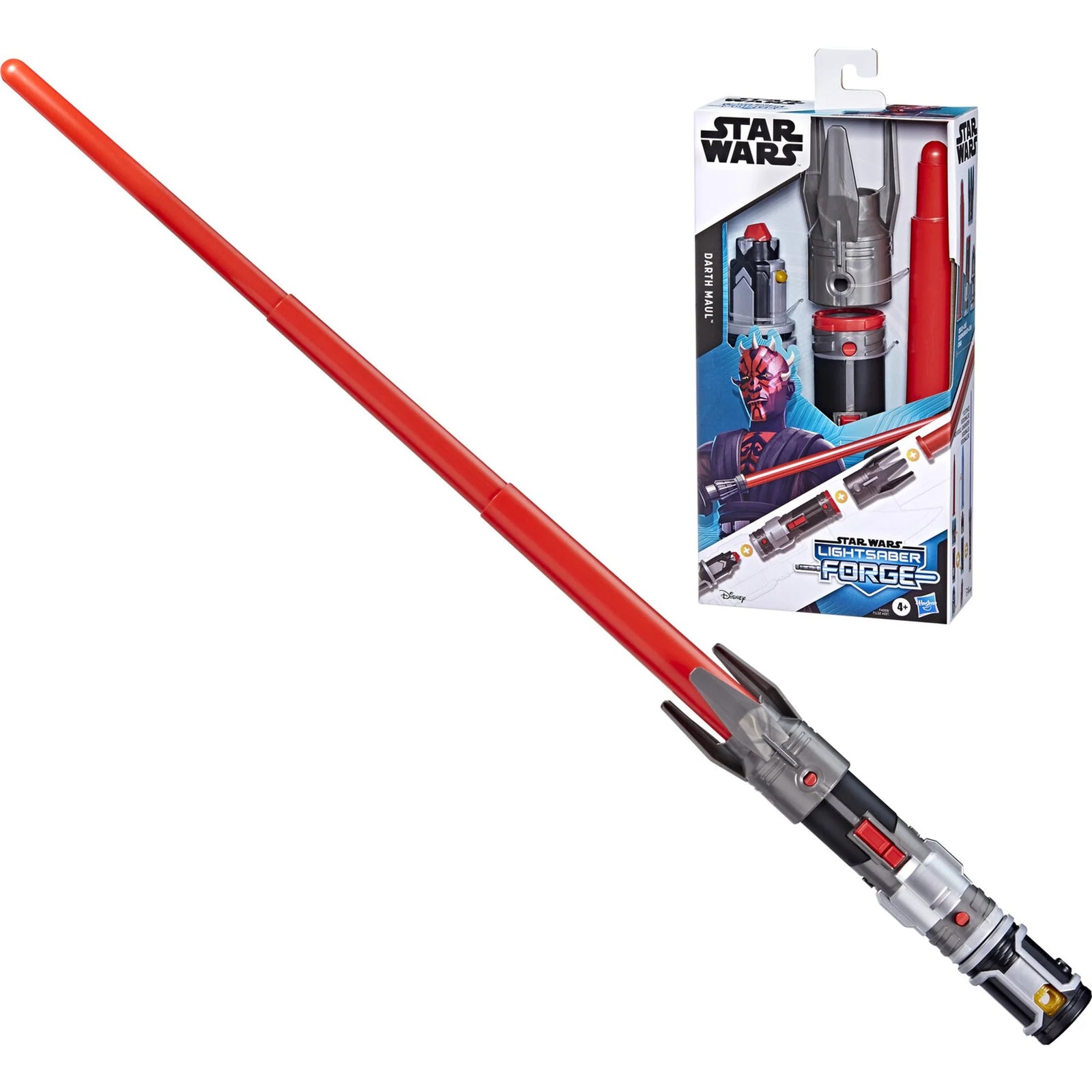 STAR WARS FORGE LIGHTSABER EXTENDABLE ENTRY LEVEL DARTH MAUL - Toyworld Frankston