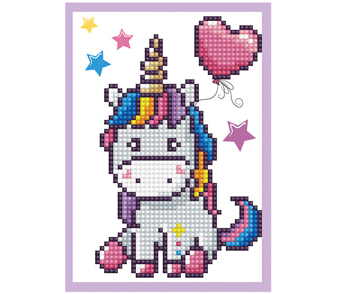 DIAMOND DOTZ - WELCOME BABY GREETING CARD - Toyworld Frankston