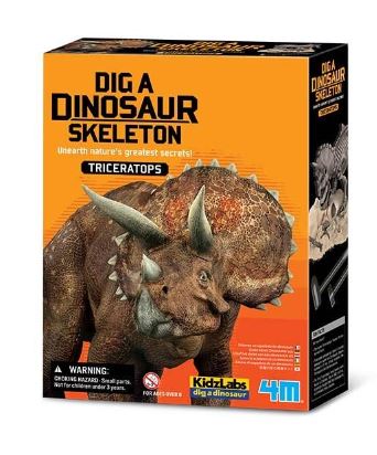 DIG-A-DINO KIT: TRICERATOPS - Toyworld Frankston