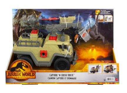 JURASSIC WORLD DOMINION CAPTURE N CRUSH TRUCK - Toyworld Frankston