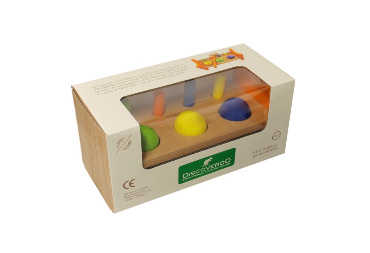 DISCOVEROO: PEG N' BALL SMACKEROO - Toyworld Frankston