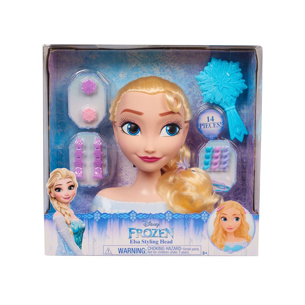 DISNEY PRINCESS STYLING HEADS ELSA - Toyworld Frankston