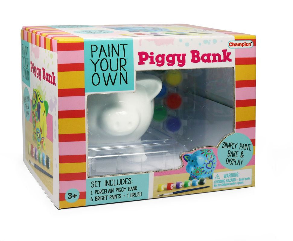 PAINT YOUR OWN  PIGGY BANK - Toyworld Frankston