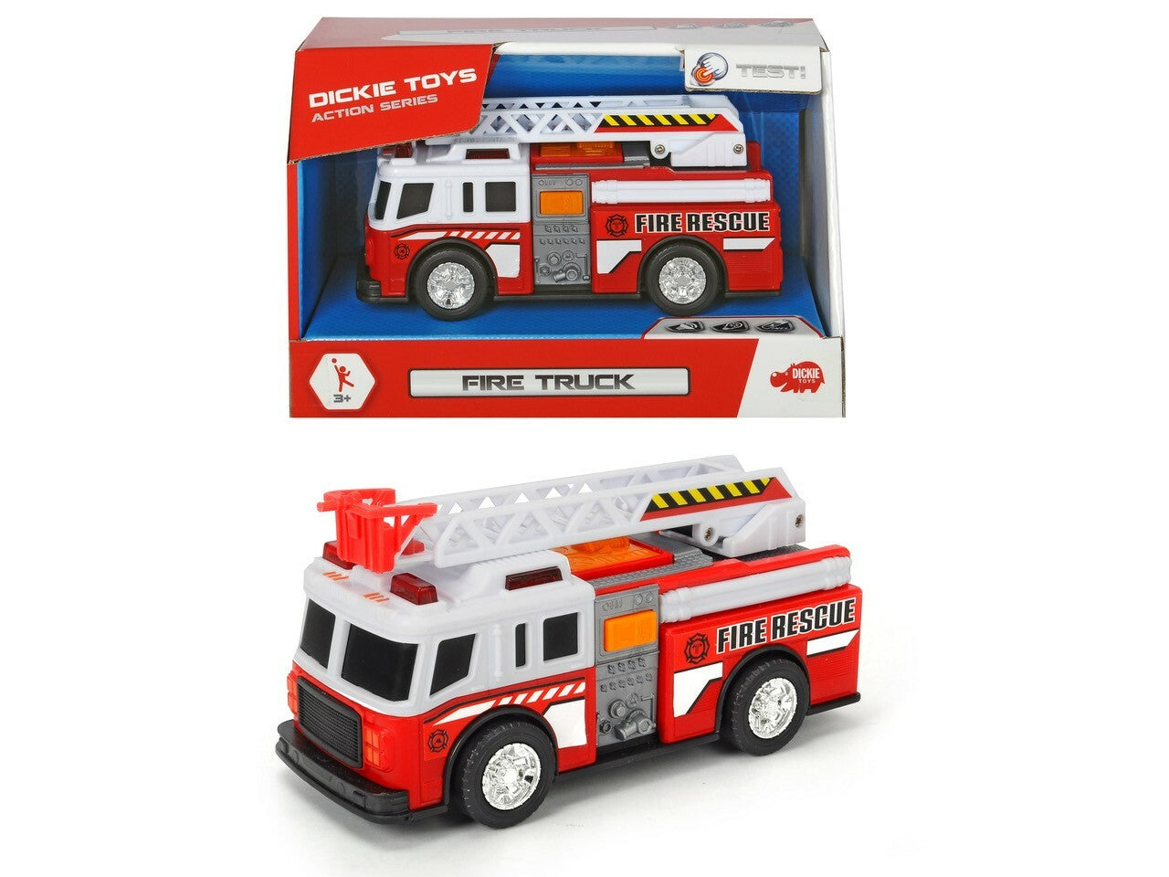 DICKIE FIRE TRUCK 15CM - Toyworld Frankston
