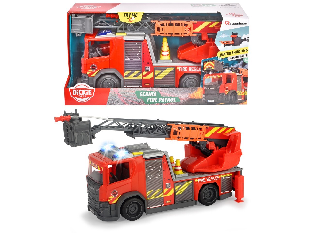 SCANIA FIRE PATROL L/S 35CM - Toyworld Frankston