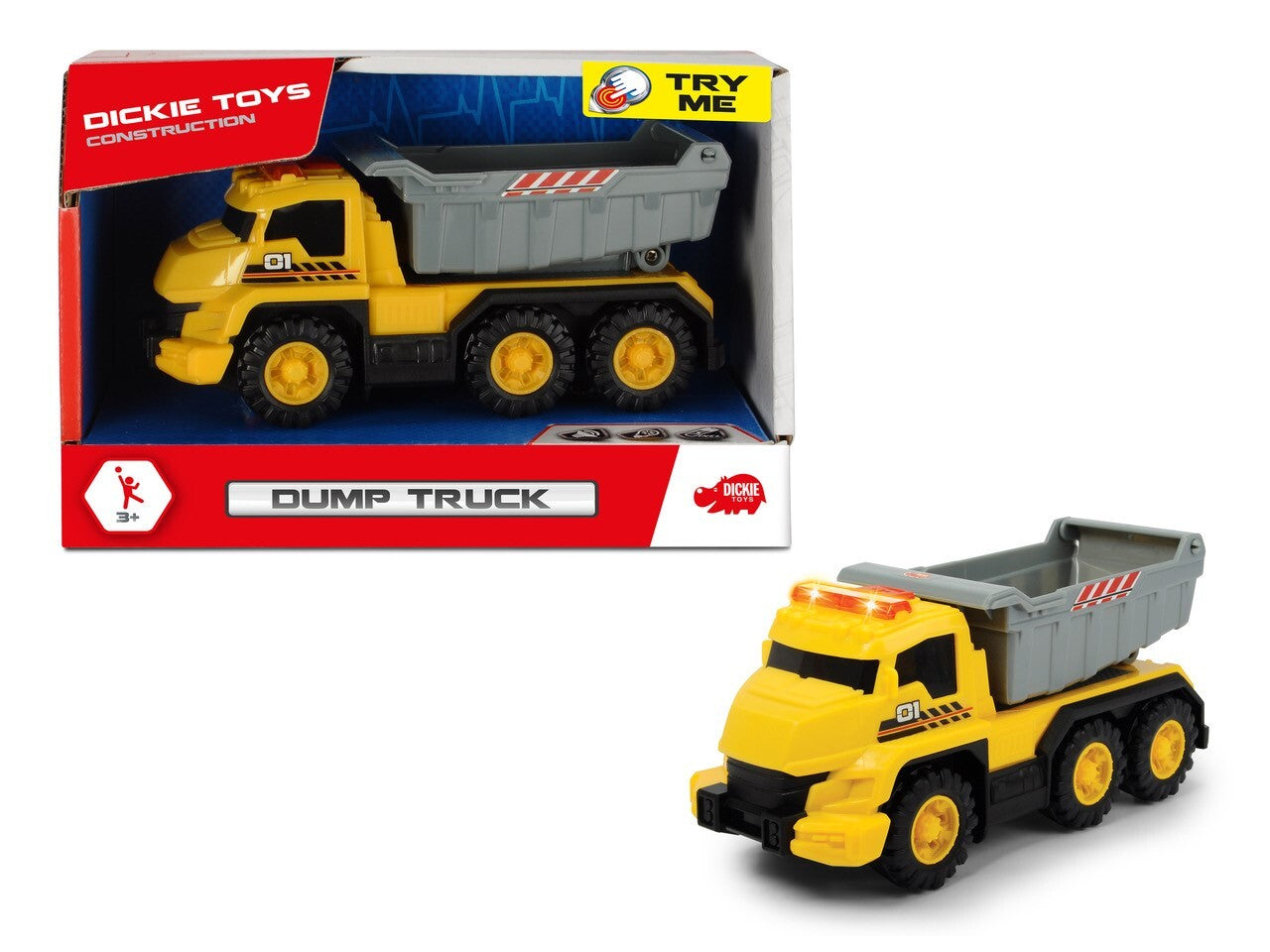 DICKIE CONSTRUCTION VEHICLE - DUMP TRUCK - Toyworld Frankston