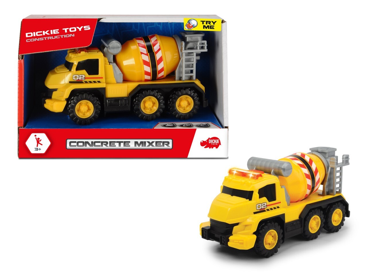 DICKIE CONSTRUCTION VEHICLE - CONCRETE MIXER - Toyworld Frankston