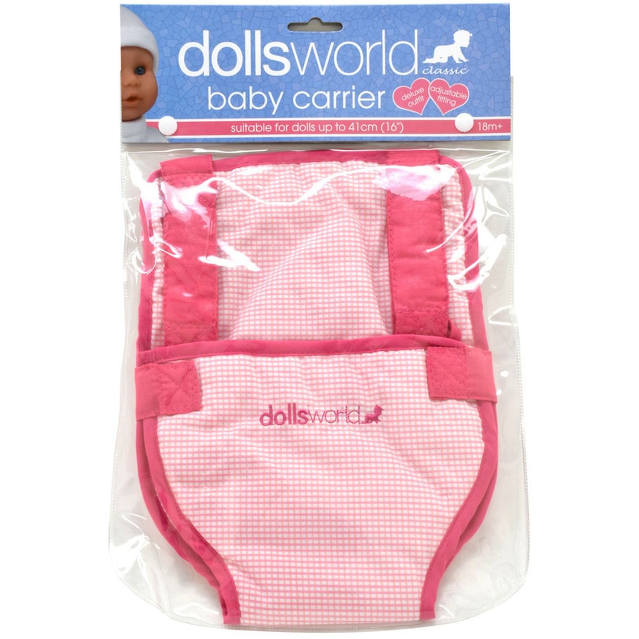 DOLLSWORLD BABY DOLL CARRIER - Toyworld Frankston