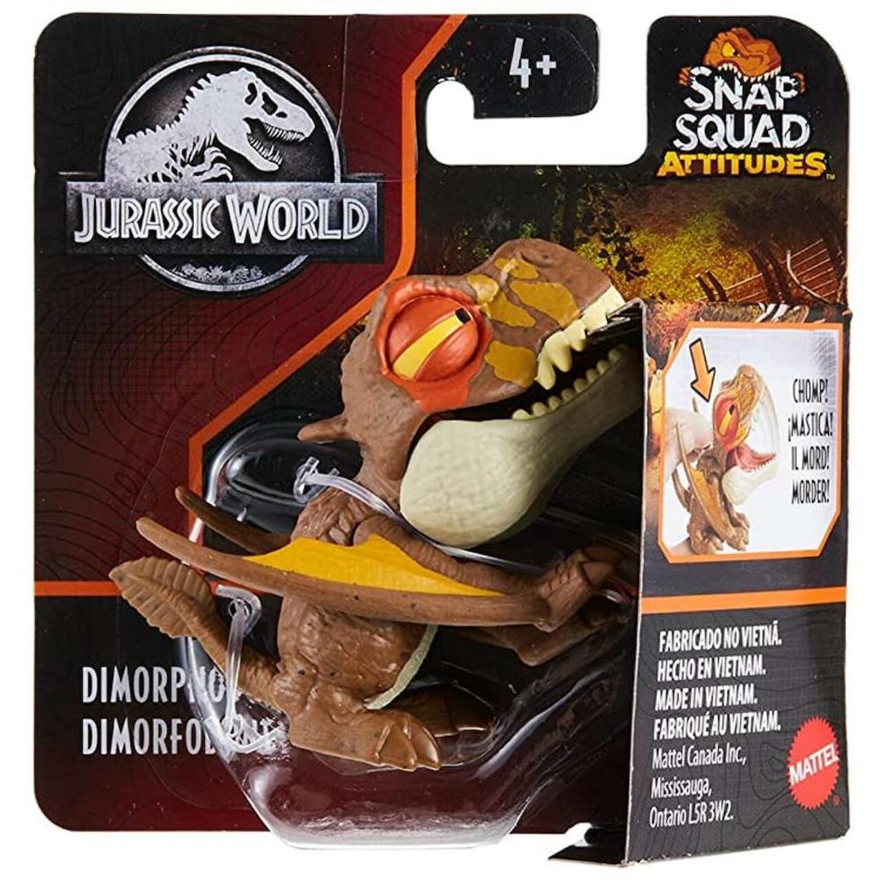 JURASSIC WORLD SNAP SQUAD ATTITUDES - DIMORPHODON - Toyworld Frankston