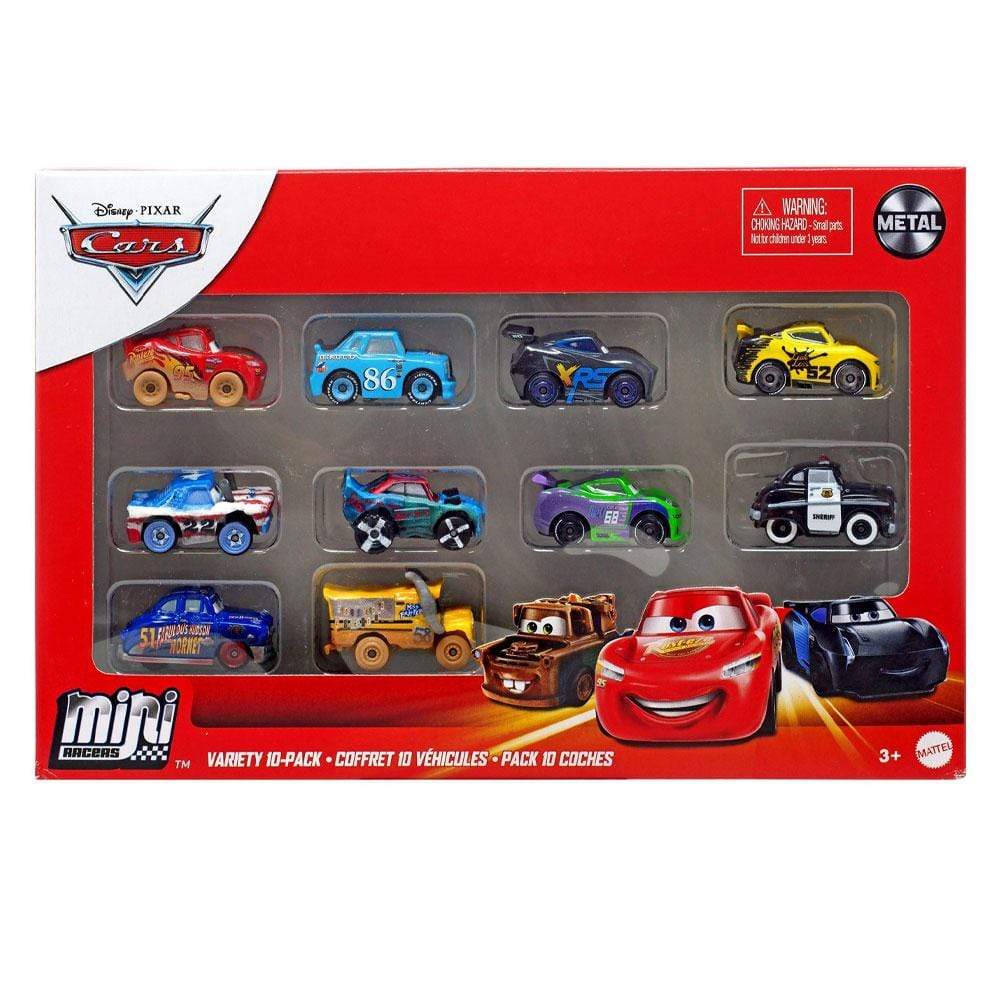 DISNEY CARS MINI RACERS 10-PACK - Toyworld Frankston