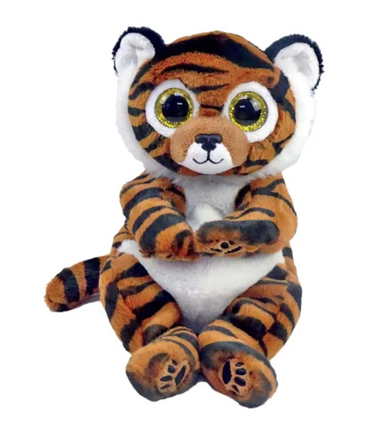 BEANIE BELLIES REG - CLAWDIA TIGER - Toyworld Frankston