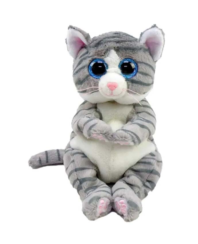 BEANIE BELLIES REG - MITZI TABBY CAT - Toyworld Frankston