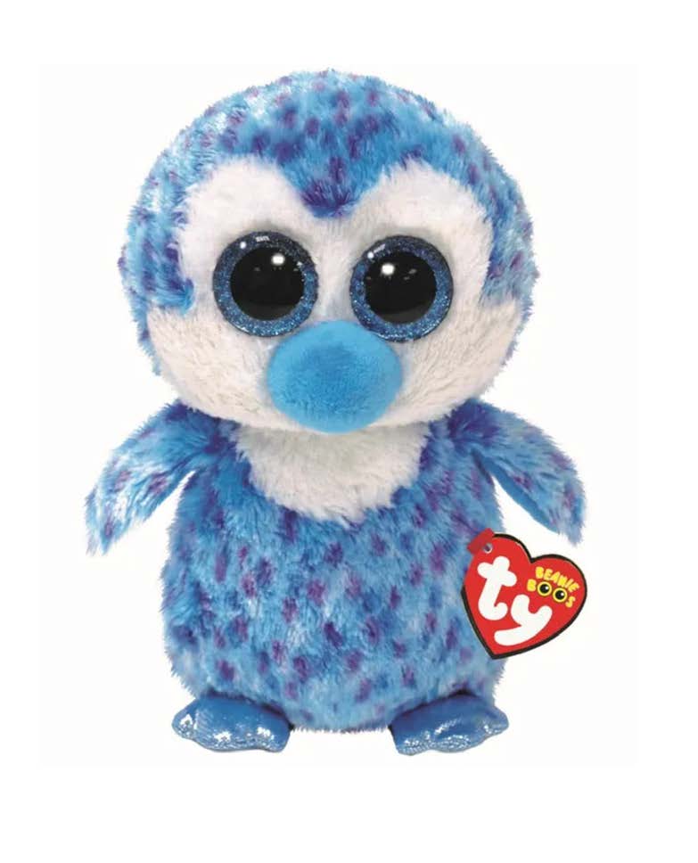 BEANIE BOO BLUE PENGUIN TONY - Toyworld Frankston