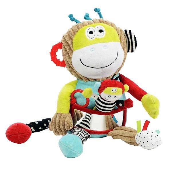 DOLCE TOYS - PLAY AND LEARN MONKEY - Toyworld Frankston