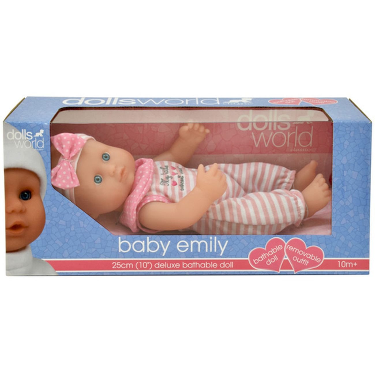 DOLLSWORLD BABY EMILY 25CM - Toyworld Frankston